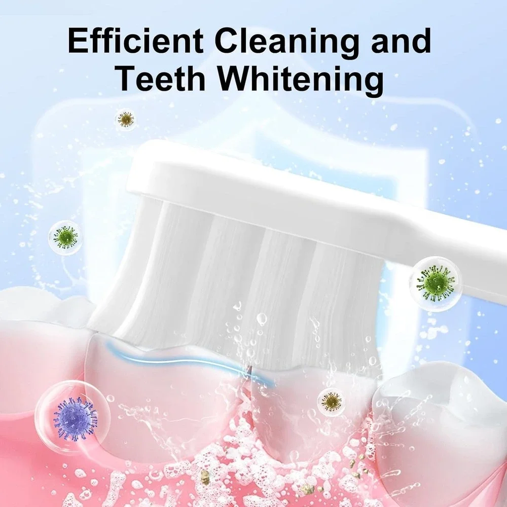 Toothbrush Replacement Heads‎ Compatible with Snow Gen2 Electric Toothbrush